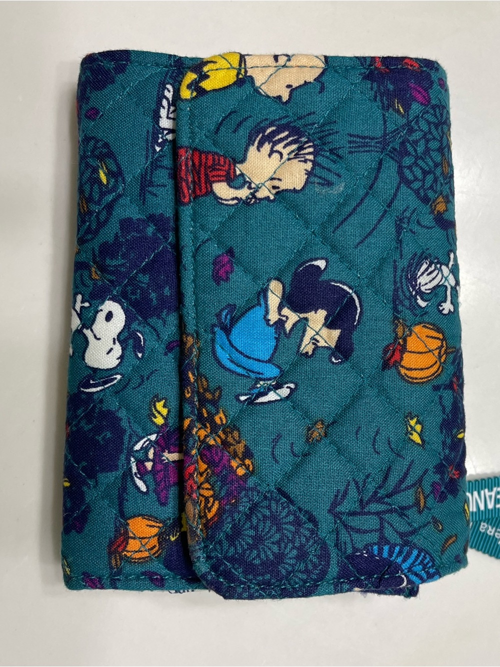 Vera Bradley x Peanuts Trifold Wallet featuring the limited-e